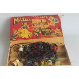 A SET OF MAZDA SNOW WHITE, DISNEY LIGHTS IN ORIGINAL BOX