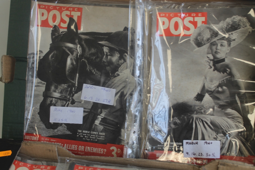 A LARGE QUANTITY OF 'PICTURE POST' MAGAZINES, from March 1939 - November 1946 (not a complete run) - Image 2 of 4