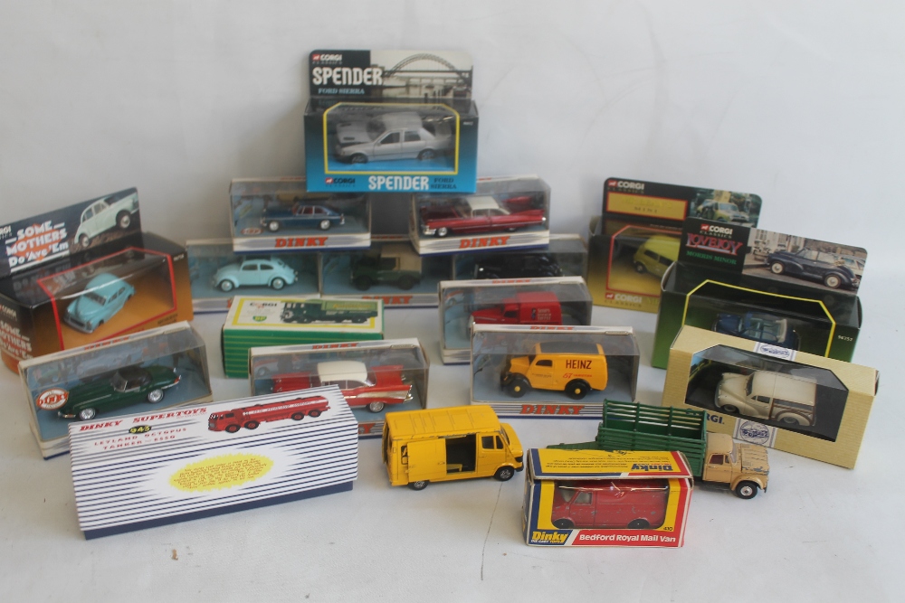 A COLLECTION OF MAINLY BOXED DIECAST VEHICLES by Corgi and Dinky to include Tv-related and Leyland