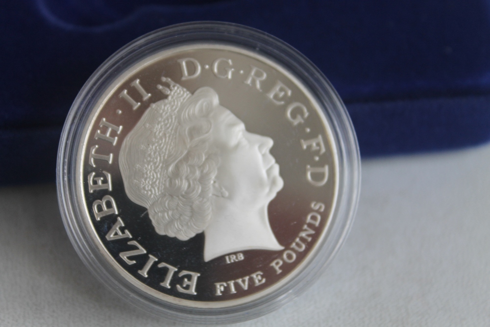 A 2006 QUEEN ELIZABETH II 80TH BIRTHDAY SILVER PROOF £5 CROWN, in case of issue - Image 3 of 3