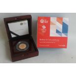 ROYAL MINT 2016 GOLD PROOF TEAM GB 50P COIN, in case of issue with Certificate of Authenticity