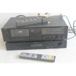 A ROTEL DAB/FM STEREO TUNER and Yamaha cassette deck KX-200 (2)