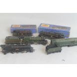 A BOXED HORNBY DUBLO 0-6-2 BR BLACK 69567 TANK, A BOXED HORNBY DUBLO 2-6-4 BR BLACK TANK LOCOMOTIVE,