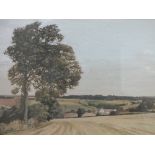 MEREDITH W. HAWES (1905-1999). 'After the Harvest, Gloucestershire', see R.W.S. label verso,