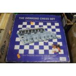 THE DRINKING CHESS SET GAME