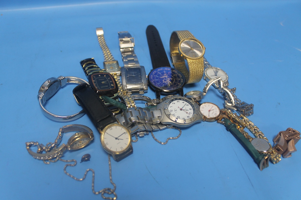 A QUANTITY OF ASSORTED WRISTWATCHES