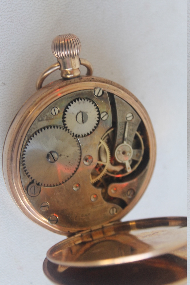 A 9 CT GOLD RENOWN POCKET WATCH - Image 2 of 2