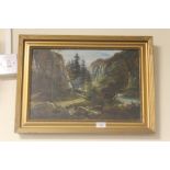 A FRAMED OIL PAINTING BY NORMAN WILLIS PRYCE