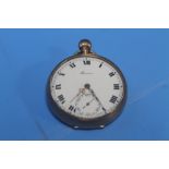 A 9 CT GOLD RENOWN POCKET WATCH