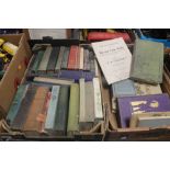 TWO BOXES OF ANTIQUARIAN BOOKS