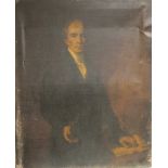 W. BONNER R.S.A (XIX). A portrait study of The Reverend Ralph Wardlaw D.D. (1779-1852) see verso,
