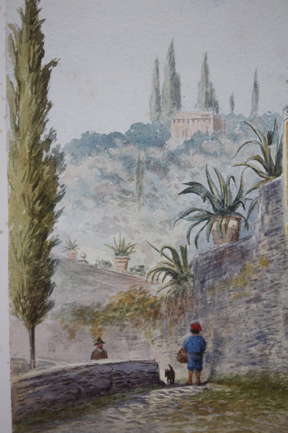 CHARLES J. SHORE (XIX). British school, an album of mainly watercolour sketches of Italy, Scotland - Image 4 of 10