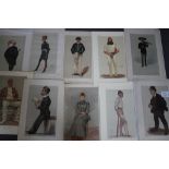 (XIX-XX). A quantity of Vanity Fair prints, various figurative studies, hunting, military, cricket