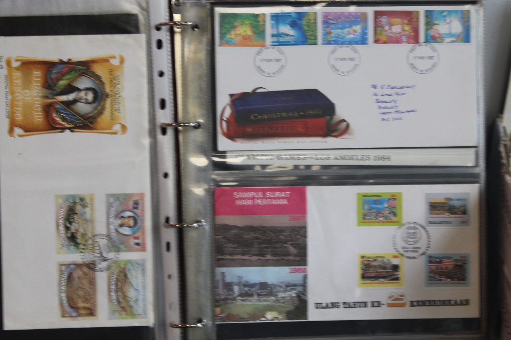 A BOX OF OVER 300 BRITISH FIRST DAY COVERS, together with an album of first day covers and an - Image 2 of 4