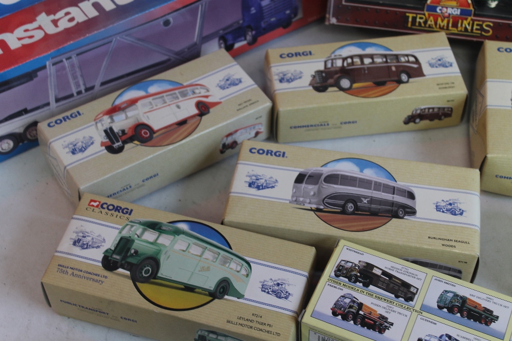 A COLLECTION OF BOXED CORGI AND DIECAST VEHICLES, to include Corgi Classics, Buses, Trams, - Image 2 of 6