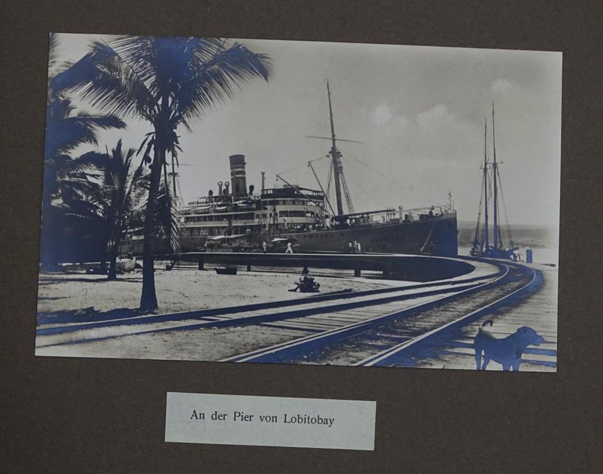 Postkarten Album über div.Ortsansichten,Hafen,Eingeborene Südafrika,(Hamburger Hafen,Southampton, - Bild 5 aus 10