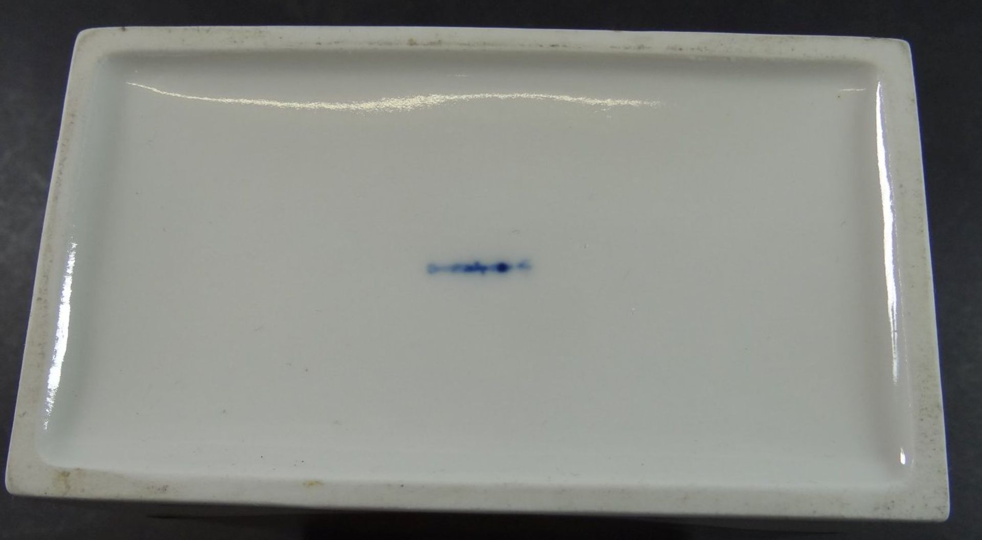 Vase, braun/weiss "KPM" Berlin, H-13,5 cm, B_12,5 cm - Bild 4 aus 4