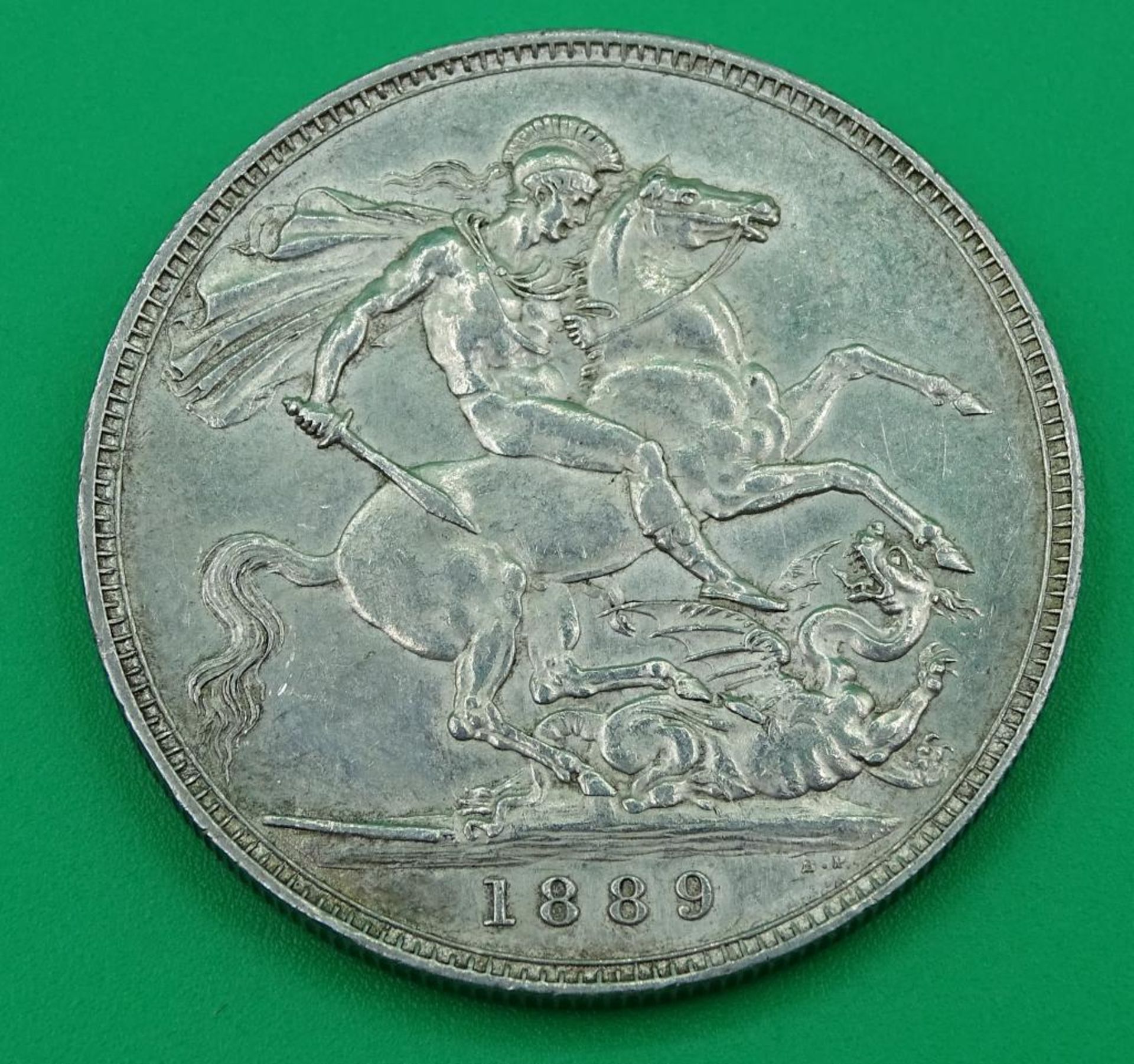 Münze England,1889,Victoria D.G.Britt:Reg:F:D, 28,1gr., v
