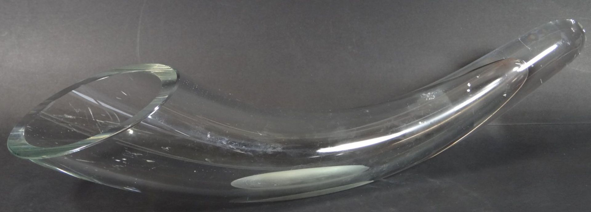 Kristall-Trinkhorn, Gebrauchsspuren, L-40 cm