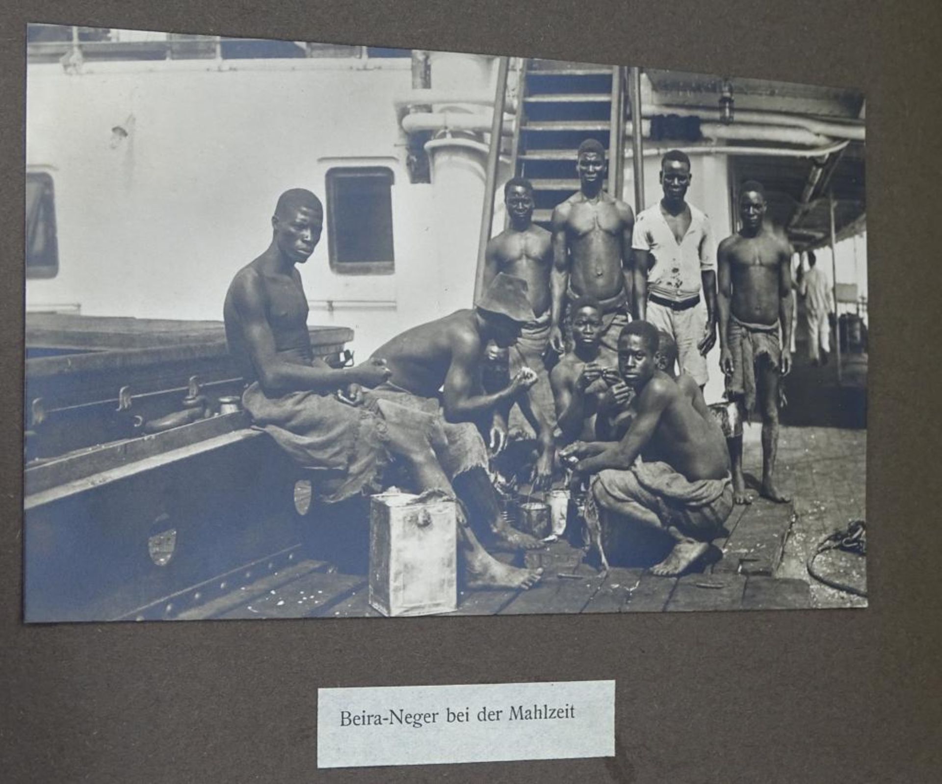 Postkarten Album über div.Ortsansichten,Hafen,Eingeborene Südafrika,(Hamburger Hafen,Southampton, - Bild 9 aus 10