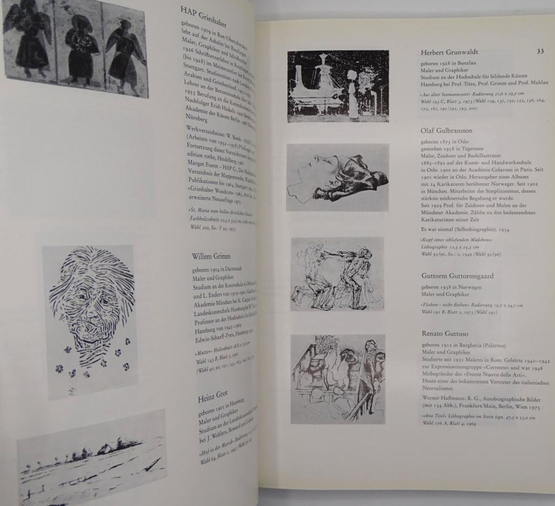 50 Jahre Griffelkunst-Vereinigung, Hamburg,198 Seiten - Bild 4 aus 9