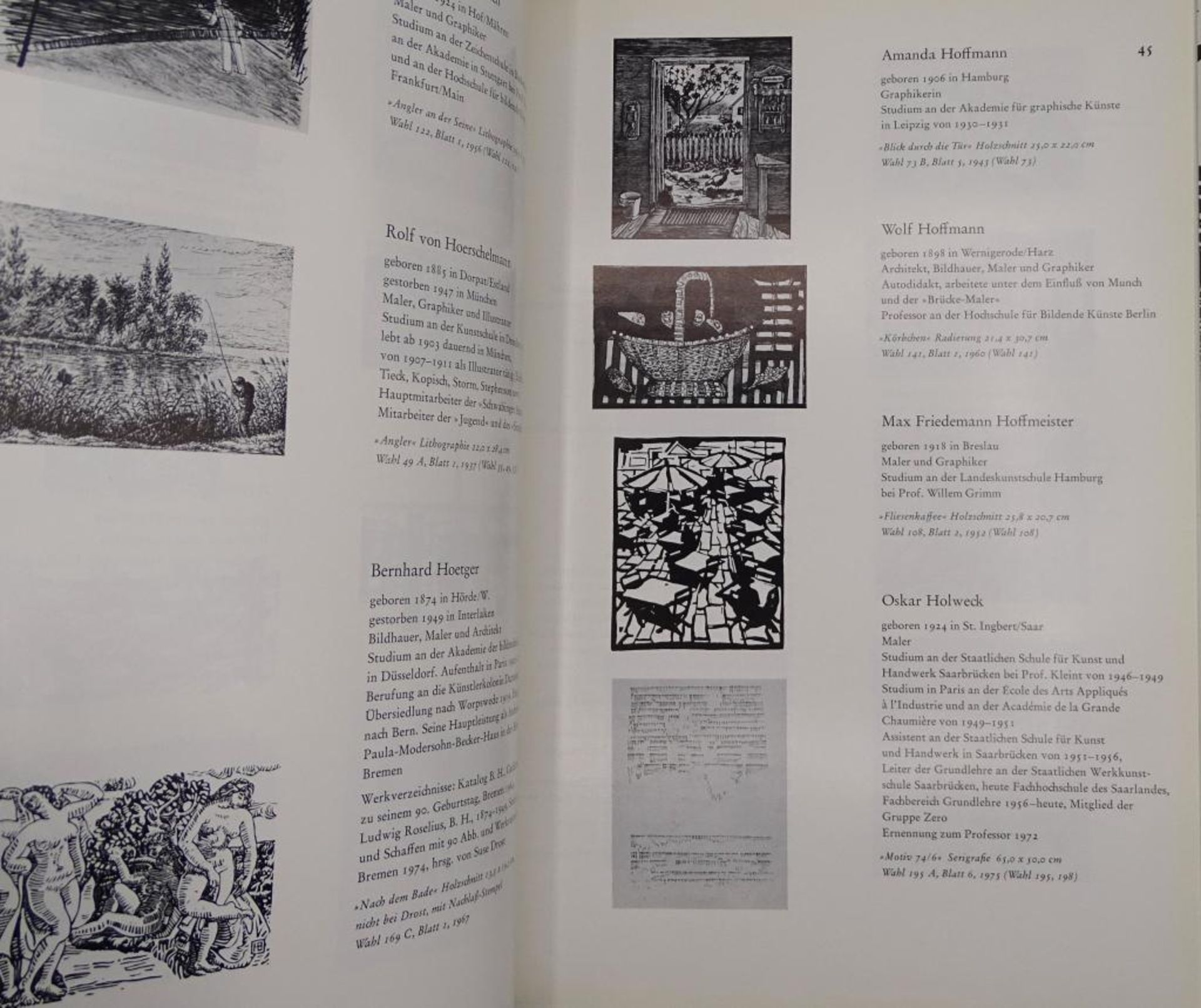 50 Jahre Griffelkunst-Vereinigung, Hamburg,198 Seiten - Bild 3 aus 9