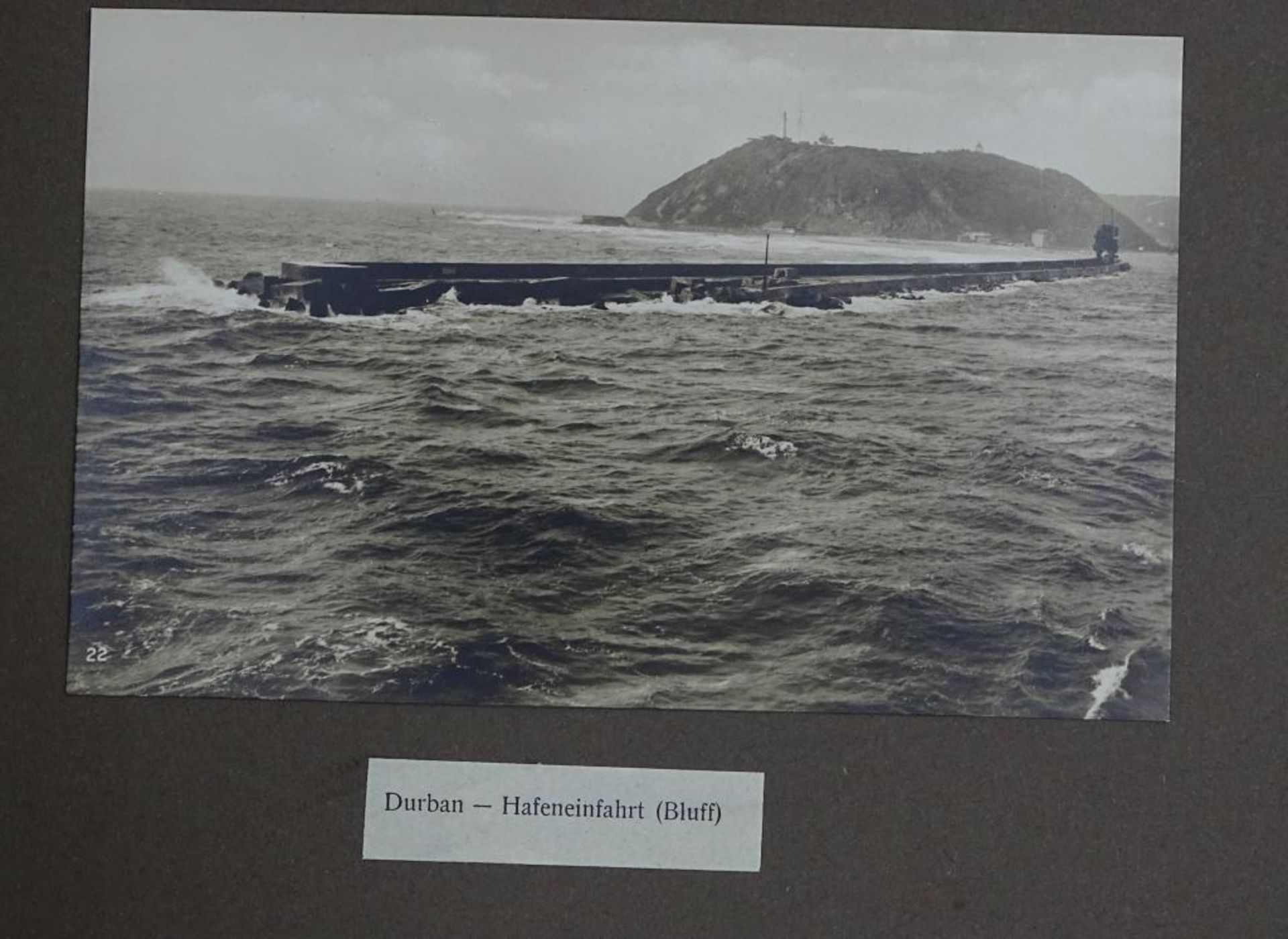 Postkarten Album über div.Ortsansichten,Hafen,Eingeborene Südafrika,(Hamburger Hafen,Southampton, - Bild 7 aus 10
