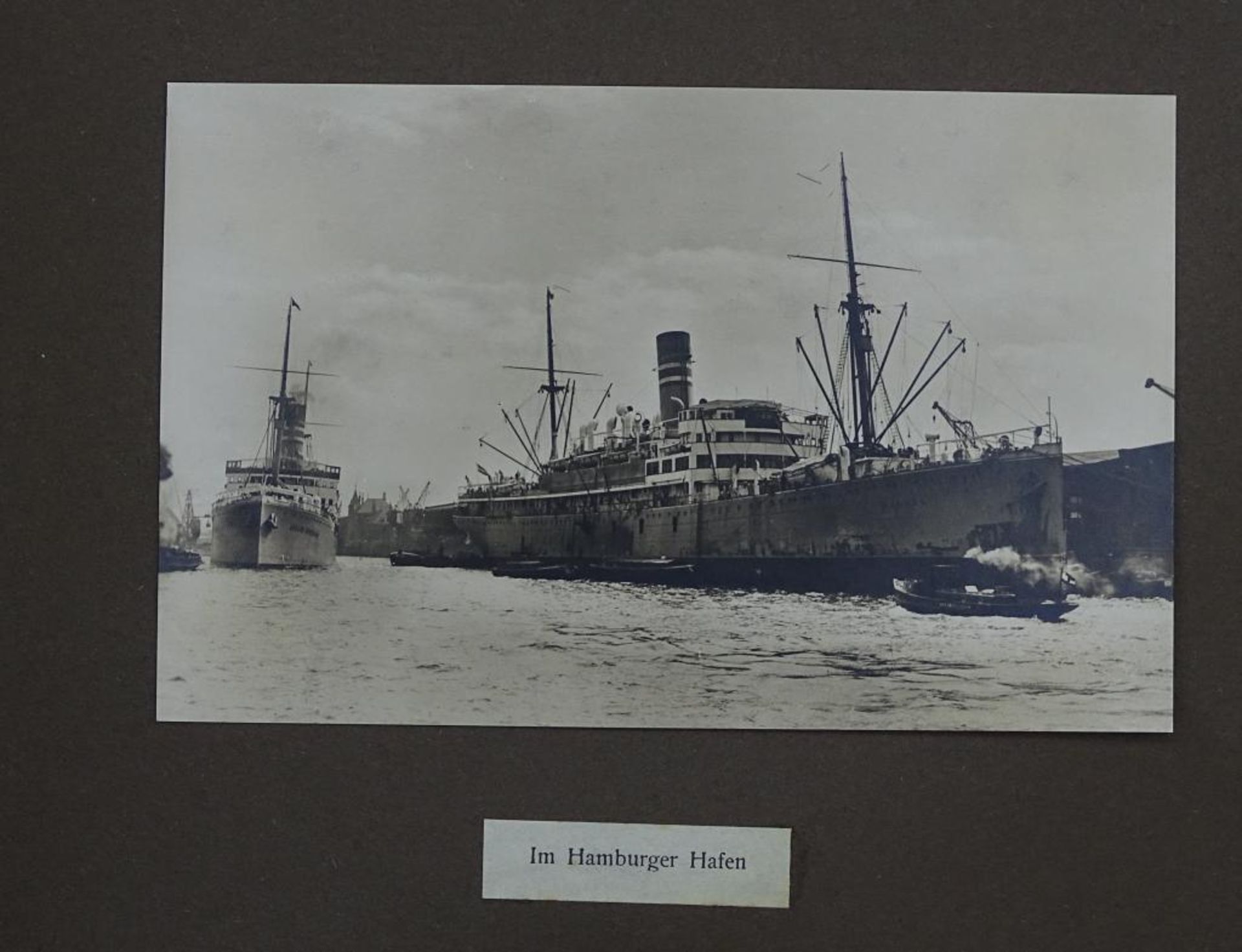 Postkarten Album über div.Ortsansichten,Hafen,Eingeborene Südafrika,(Hamburger Hafen,Southampton,