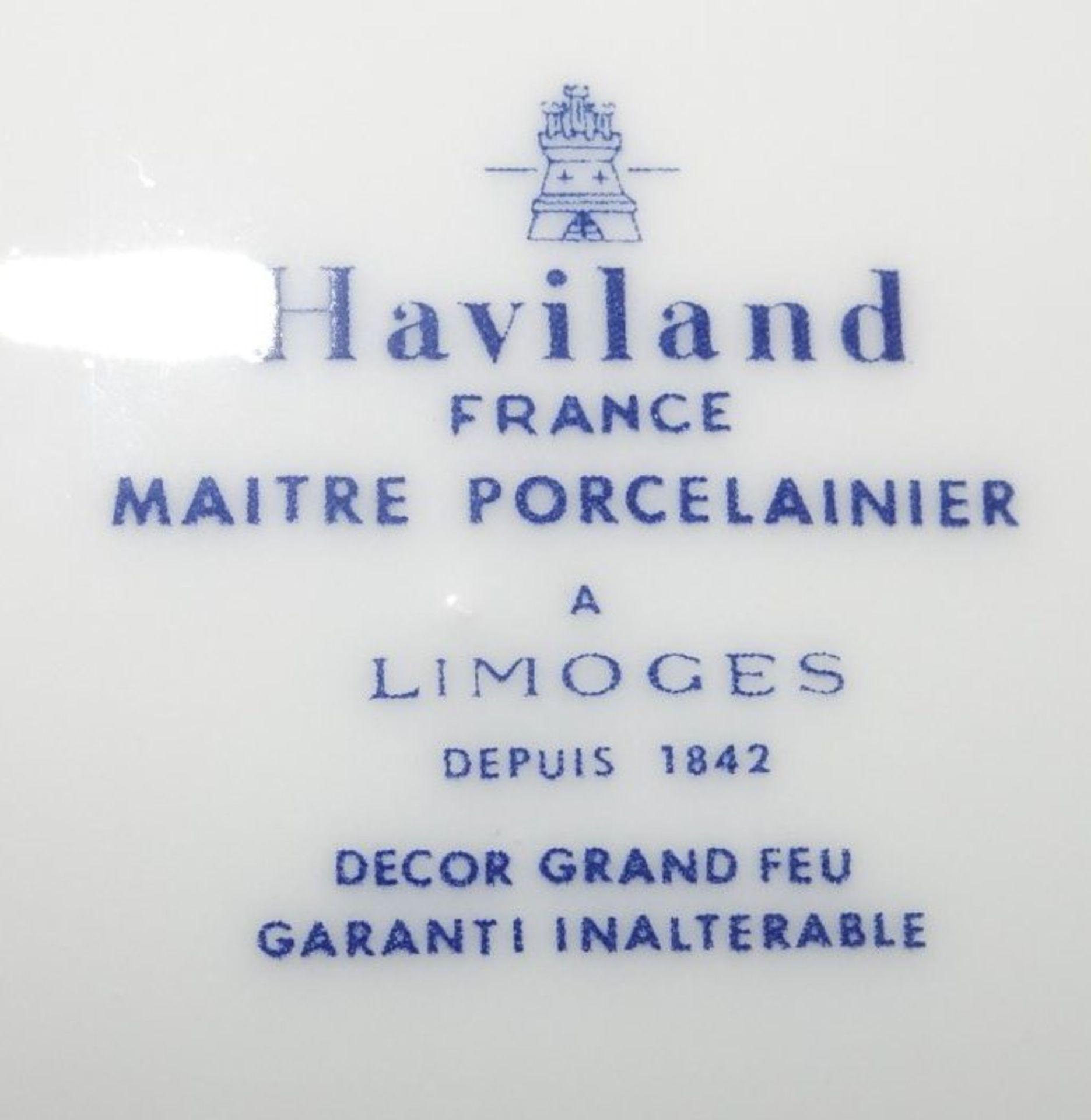 58 tg. Kaffeeservice "Haviland-Limoges" für ca. 13 Personen, - Bild 7 aus 8