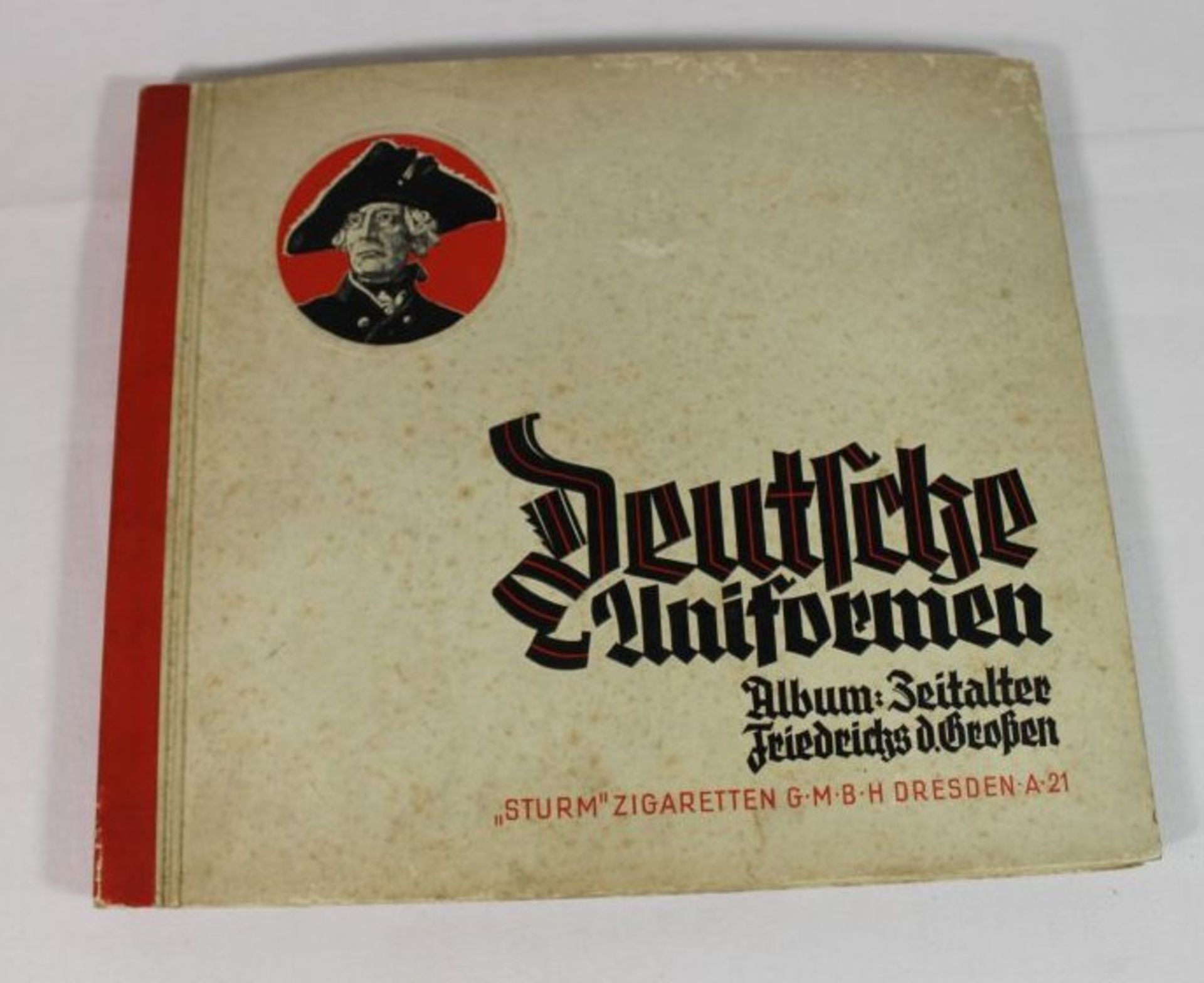 Sammelalbum "Deutsche Uniformen", nicht kompl.