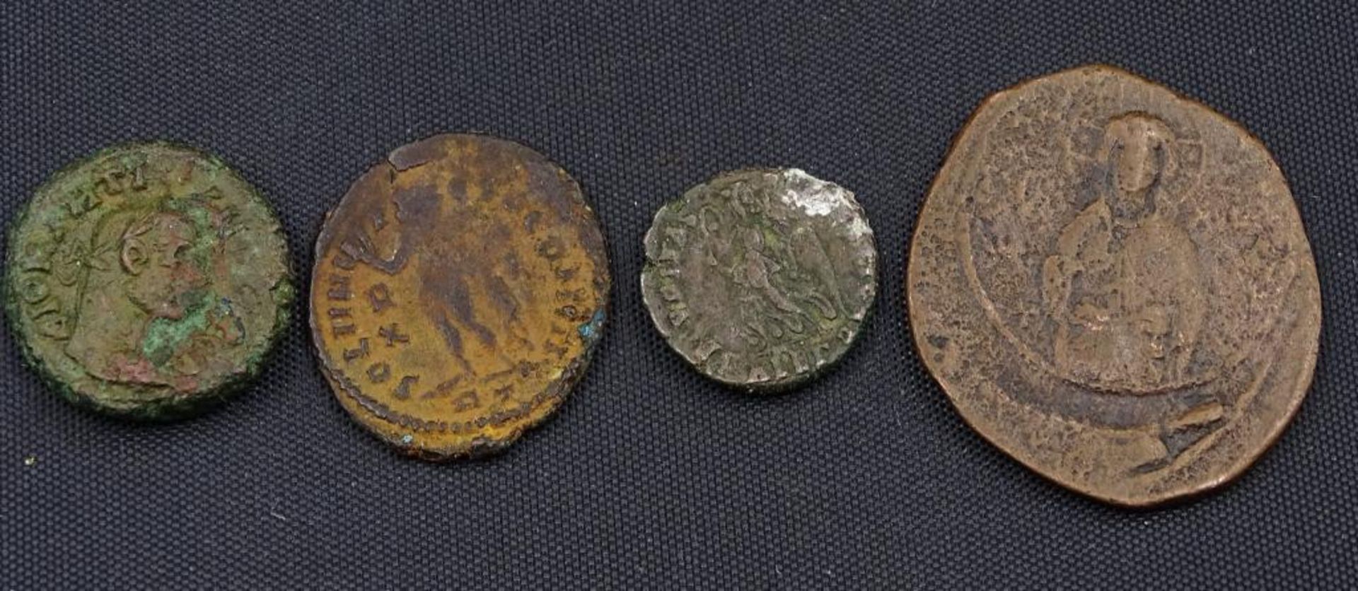 4x antike Münze