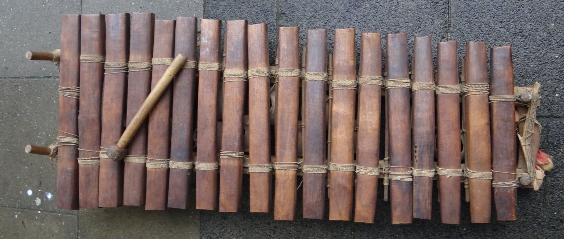 grosses Holz Xylophon, 100x43 cm,