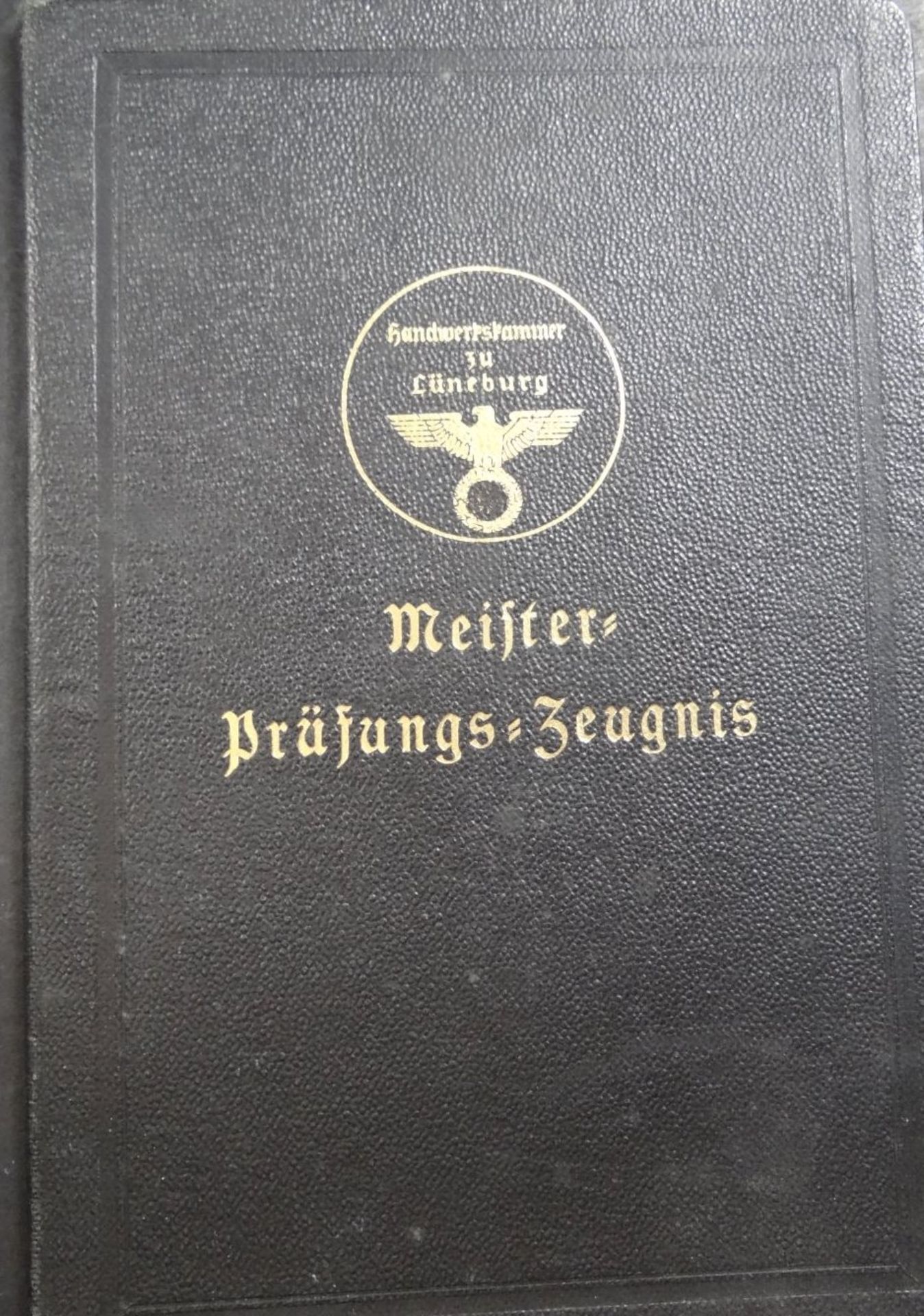Lot Papiere, Meisterbrief, Wander-Buch, Handwerskammer, Reichsmusikkammer etc., ca. 1930-1945 - Bild 5 aus 10