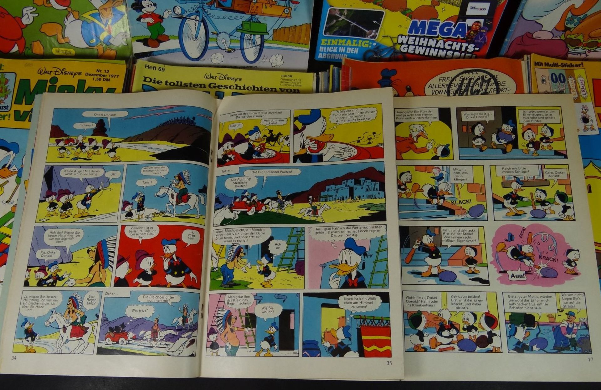 92x Micky Maus etc. Hefte, ca. 70/80-er Jahre - Bild 8 aus 8