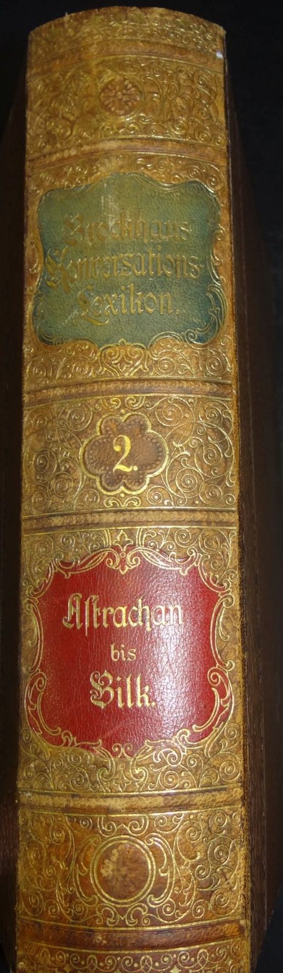 "Brockhaus Konversations Lexikon" 1895, in 16 Bänden, mit Chromtafeln etc., gut erhalten mit