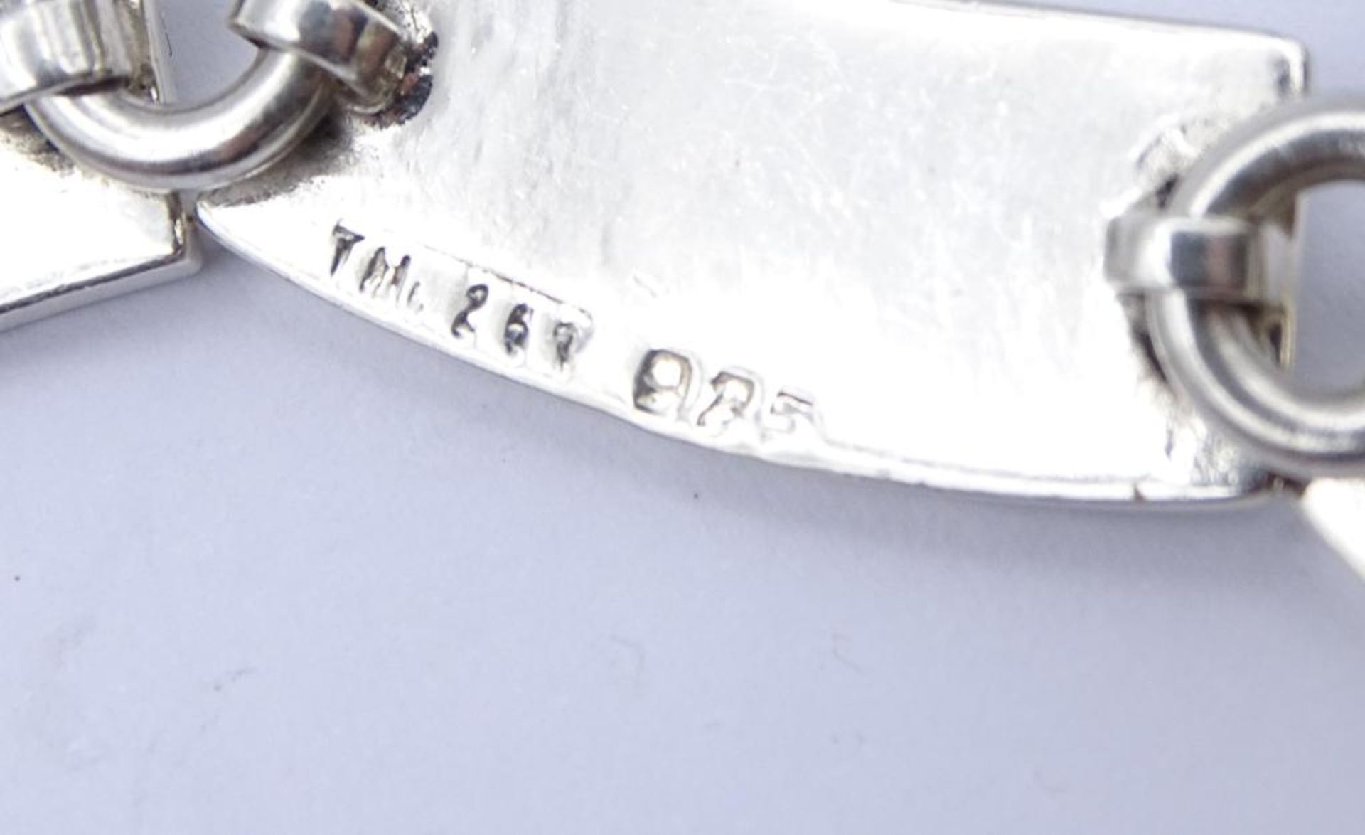 Massives 925er Silber Armband,ca.L-20cm, 36,6gr. - Bild 4 aus 4