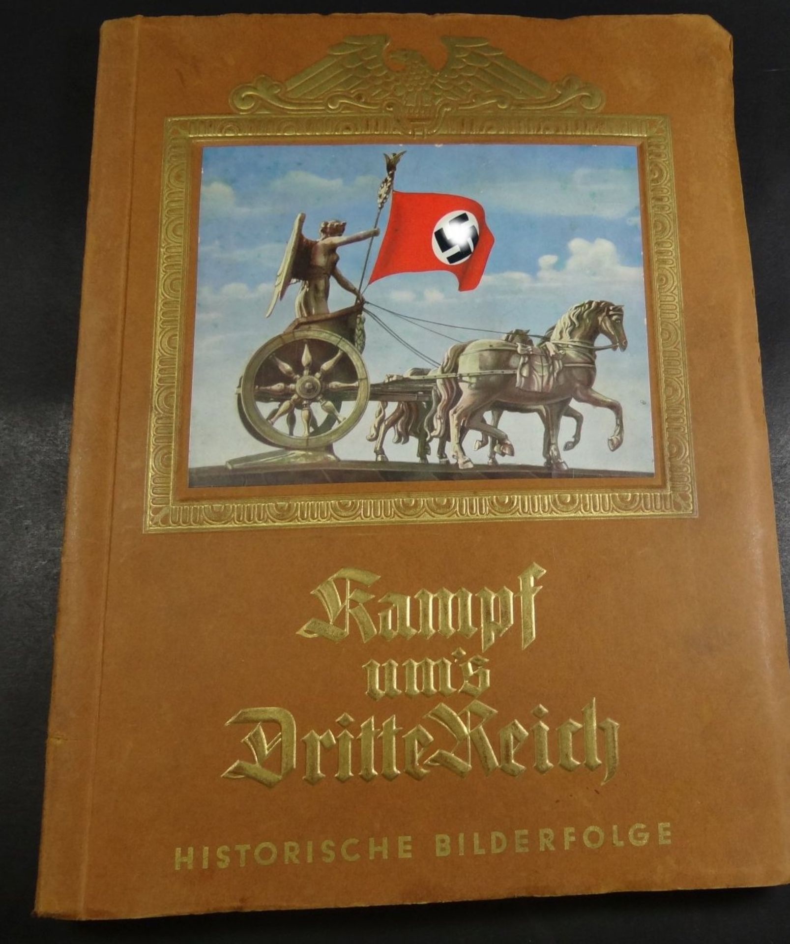 Sammelalbum "Kampf ums dritte Reich" komplett