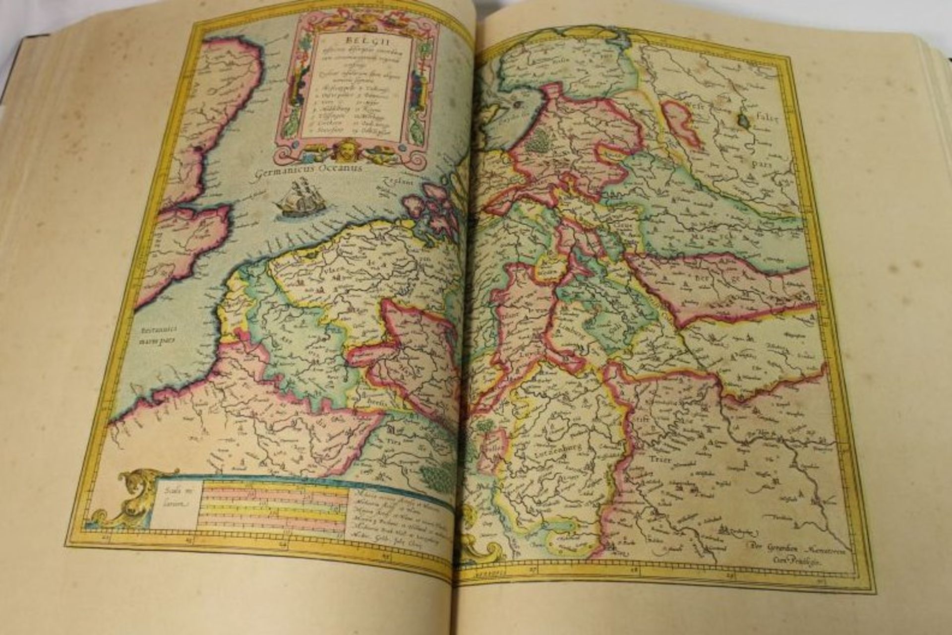 Gerardus Mercator Atlas 1595, Reprint, prachtvolle Faksimile Ausgabe. - Bild 4 aus 5