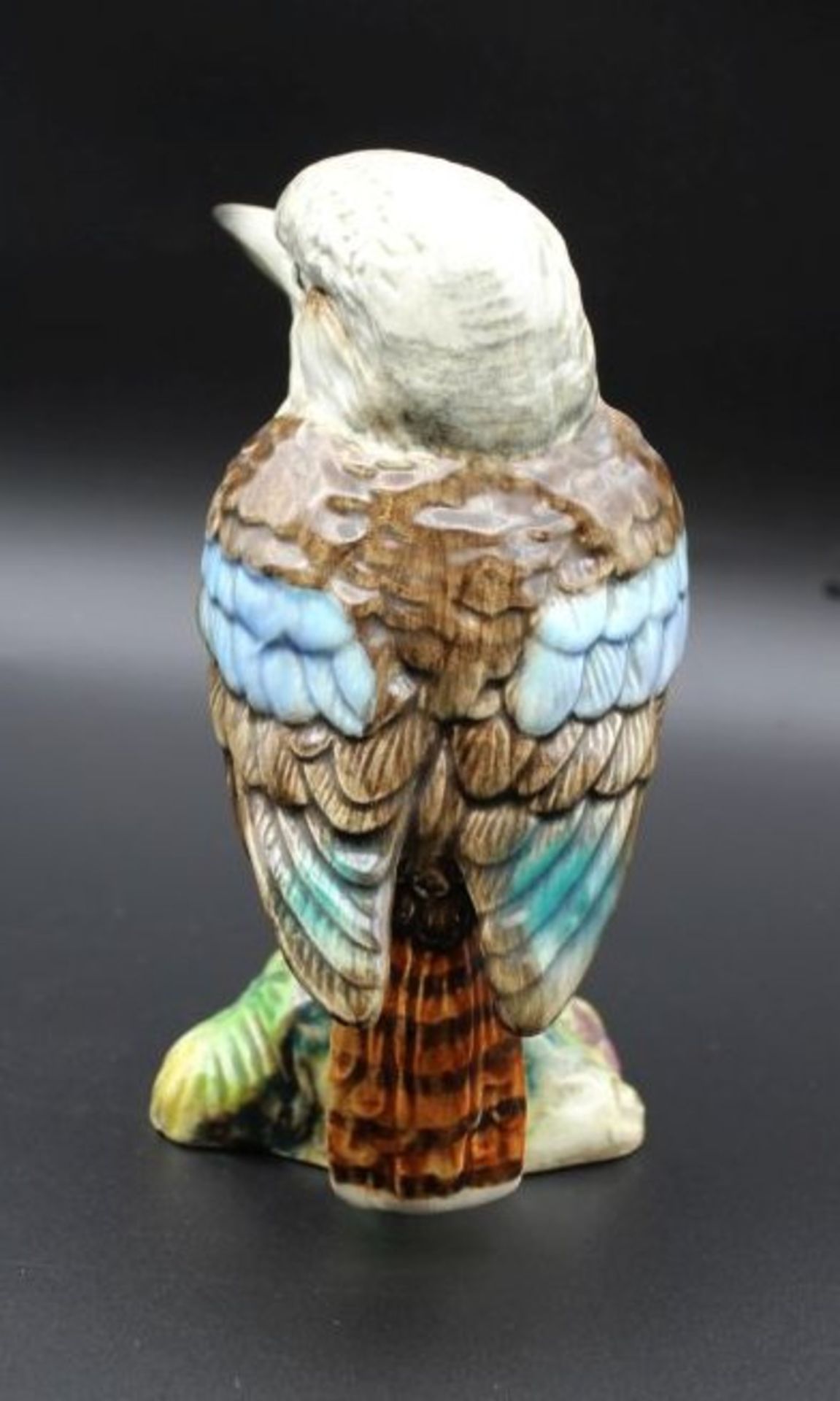 Beswick Kookaburra, Nr. 1159, polychr. Bemalung in Unterglasurfarben, H-14cm. - Bild 2 aus 4