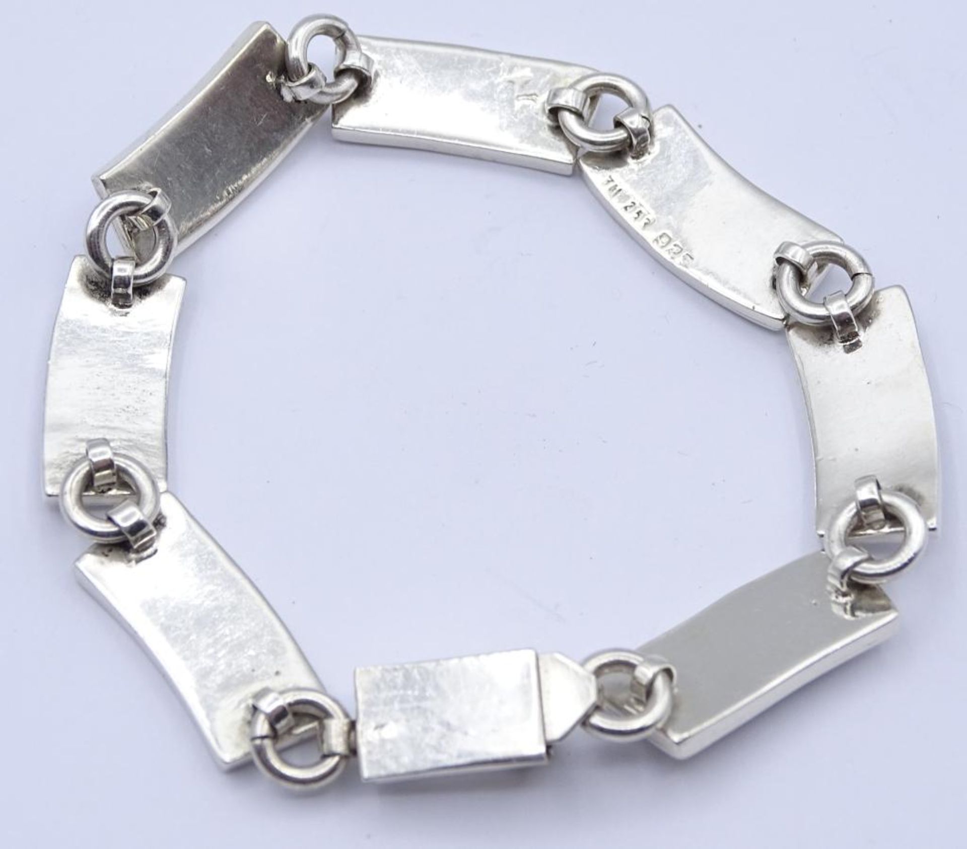 Massives 925er Silber Armband,ca.L-20cm, 36,6gr. - Bild 3 aus 4