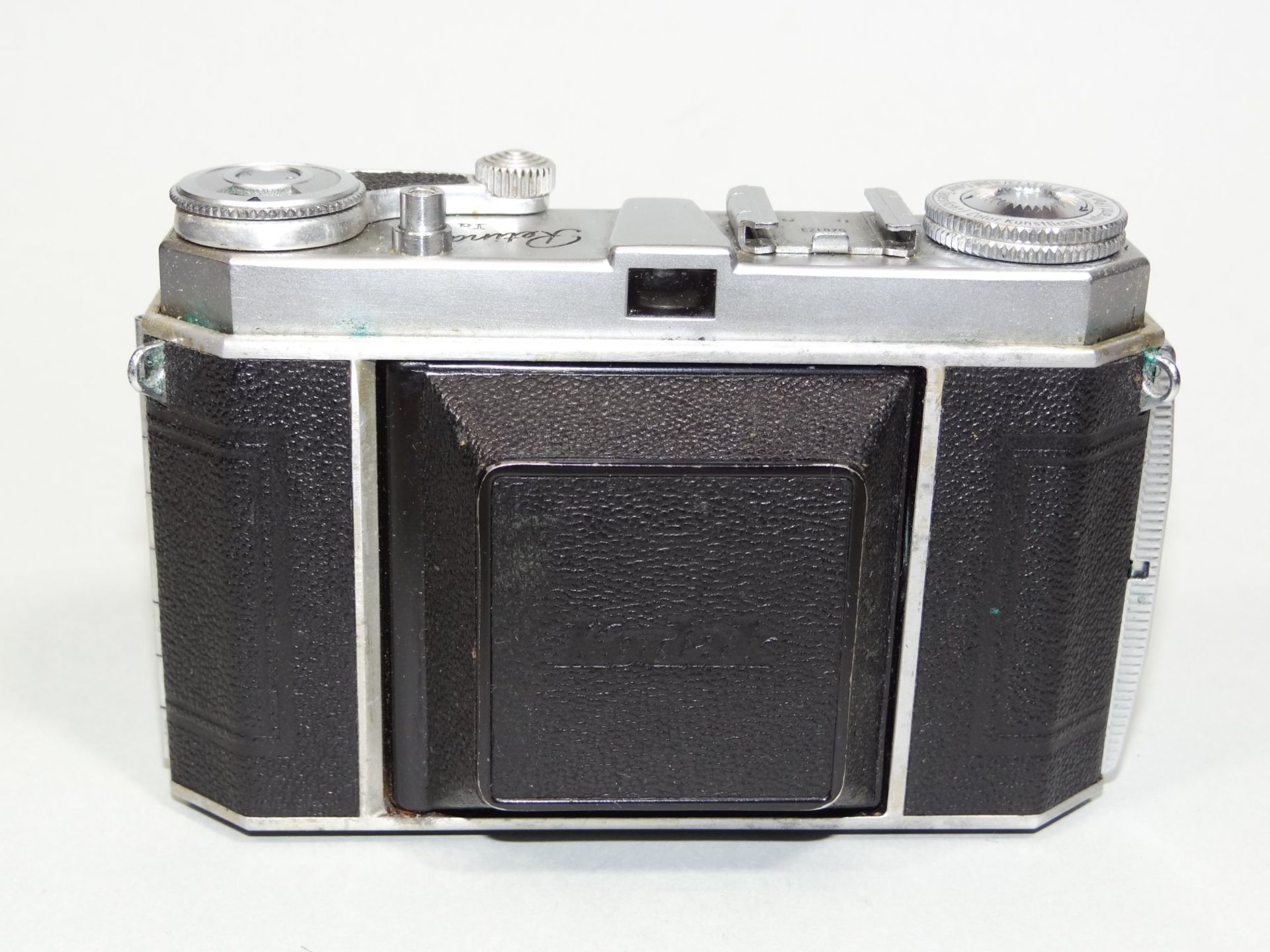 Fotoapparat "Kodak Retina Ia" in Ledertasche - Bild 3 aus 6