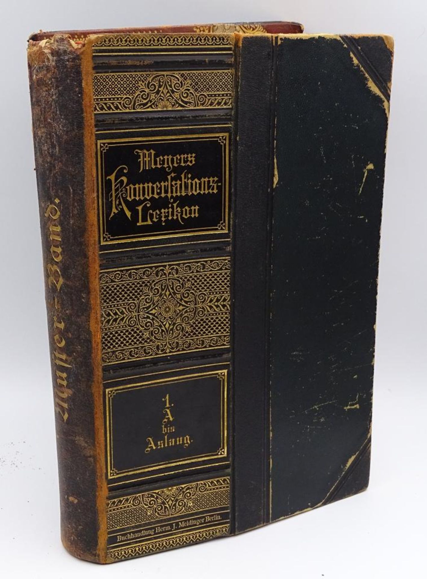 Musterbuch zu Meyers Konversationslexikon,sehr selten,Fünfte Auflage,vollständiger Einzelband,mit