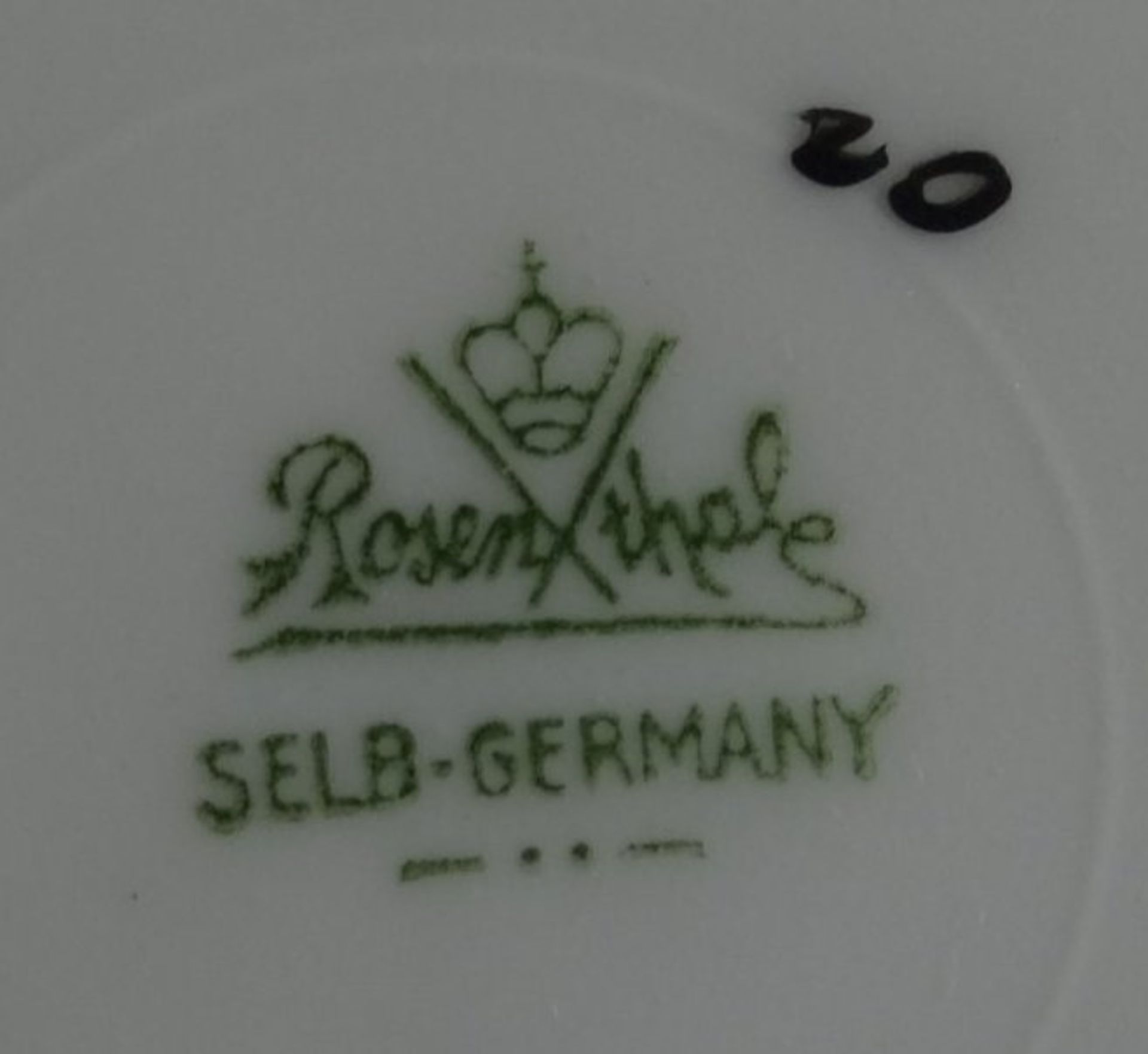 Kaffeeservice "Rosenthal" für 12 Personen, Form 2000, Gräserdekor, 40 Teile, eine Tasse bestossen, - Bild 6 aus 6