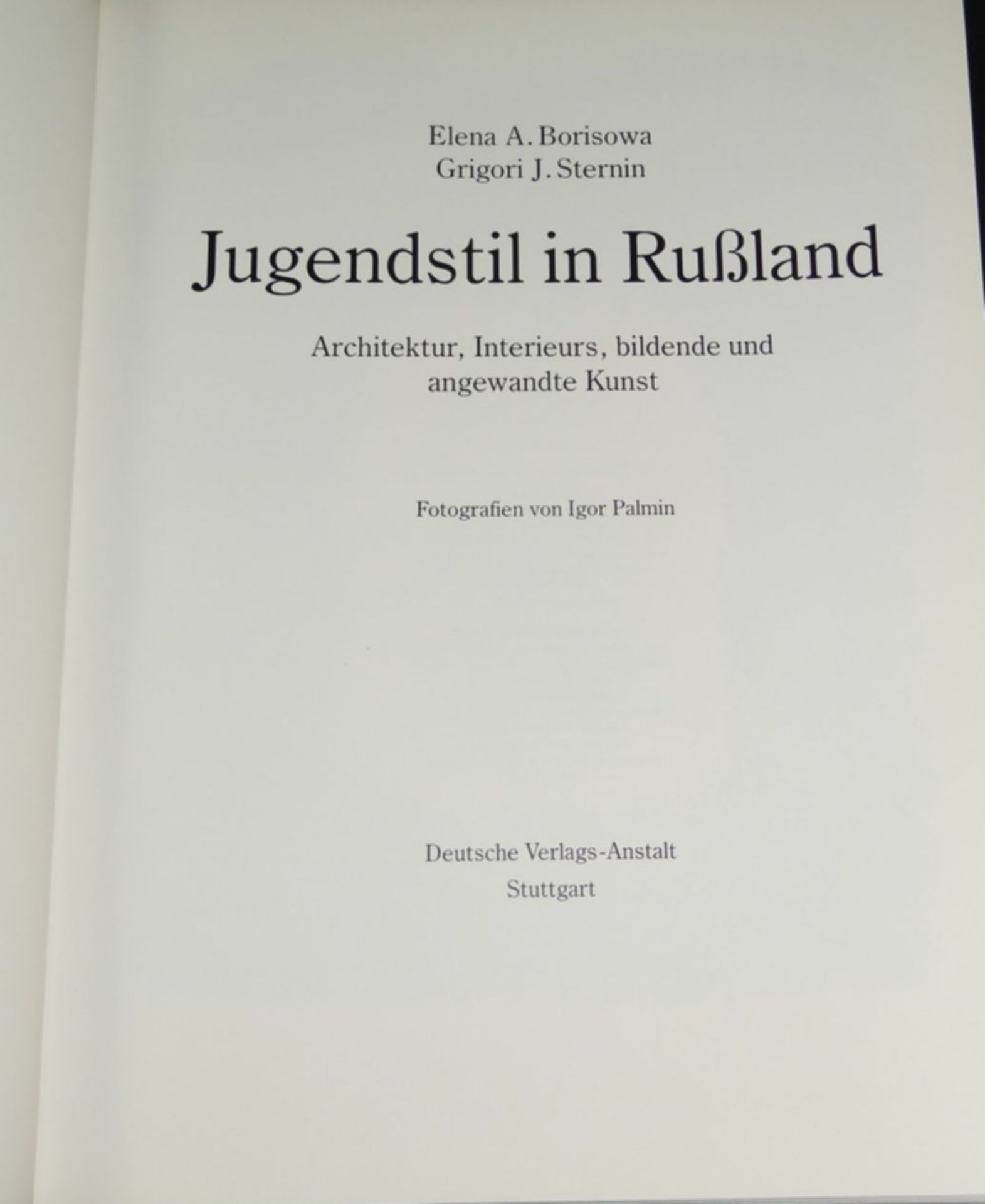 Bildband "Jugendstil in Russland", gut erhalten - Bild 2 aus 10