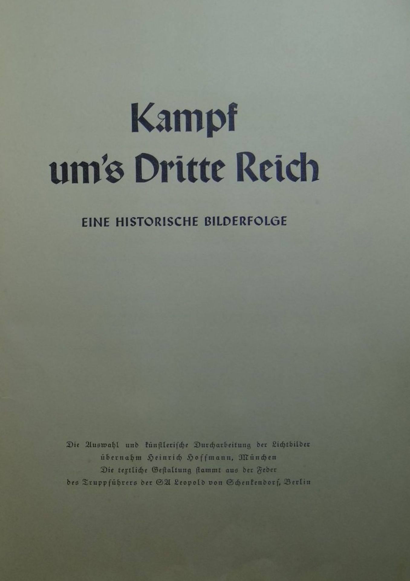 Sammelalbum "Kampf ums dritte Reich" komplett - Bild 2 aus 4