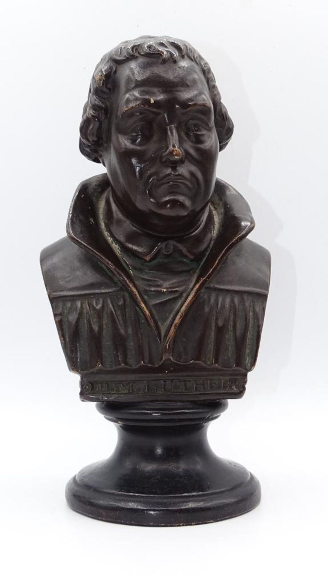 Martin Luther Büste,Terrakotta?,H-21,5cm,