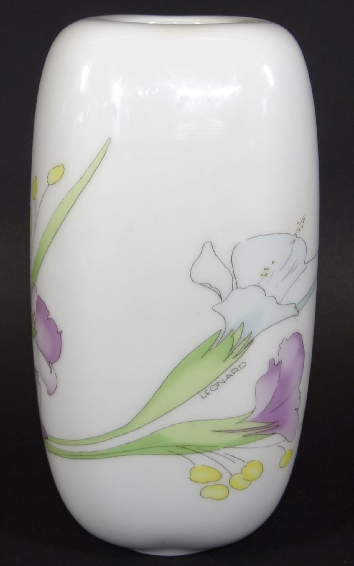 Vase "Hutschenreuther" für Leonard, Dekor Louxor, H-19 c