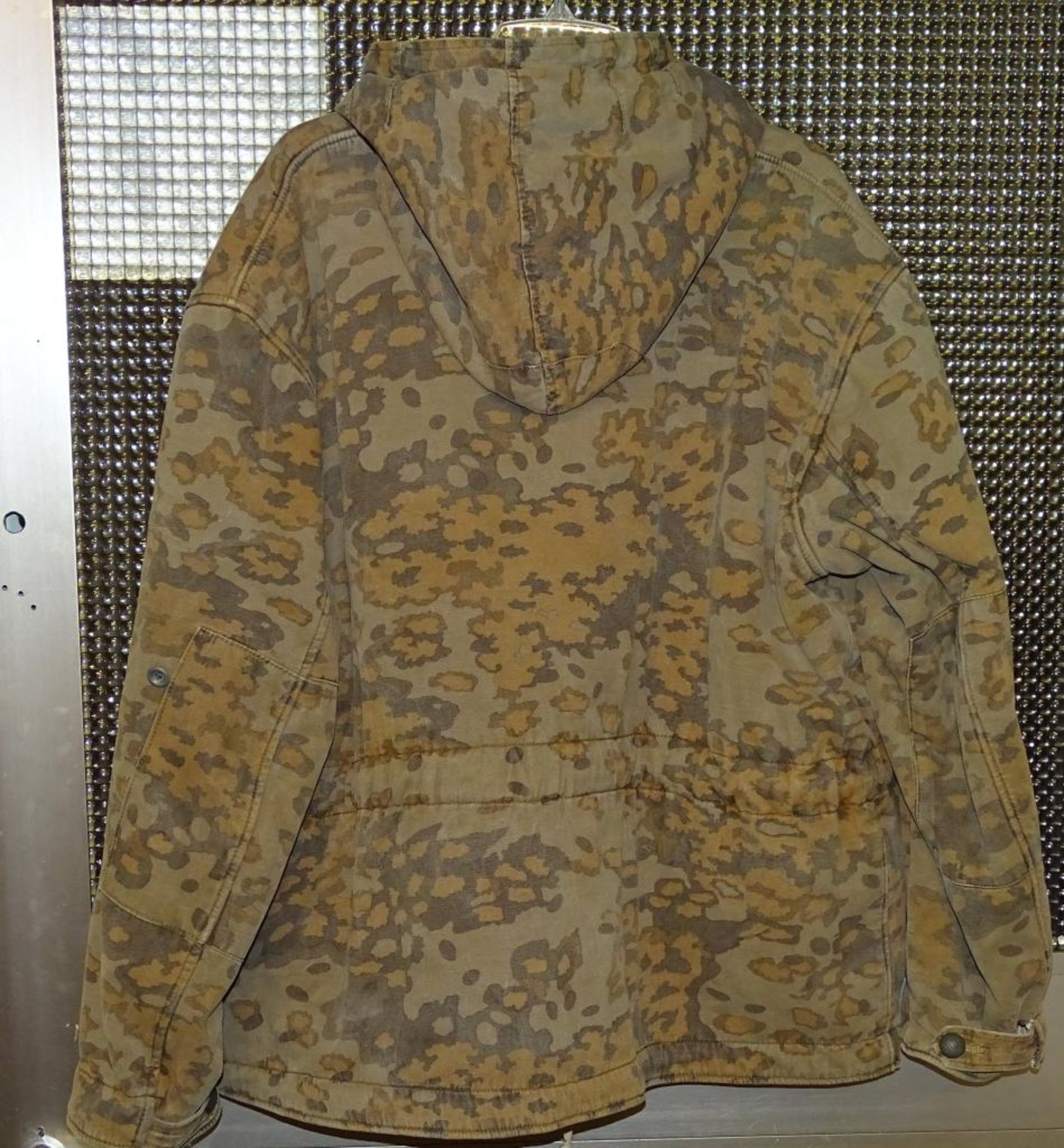 Tarnwinterjacke Militär,dick gefüttert,wendbar auf weiß,Herkunft unbekannt,vermutlich Wehrmacht oder - Bild 2 aus 7