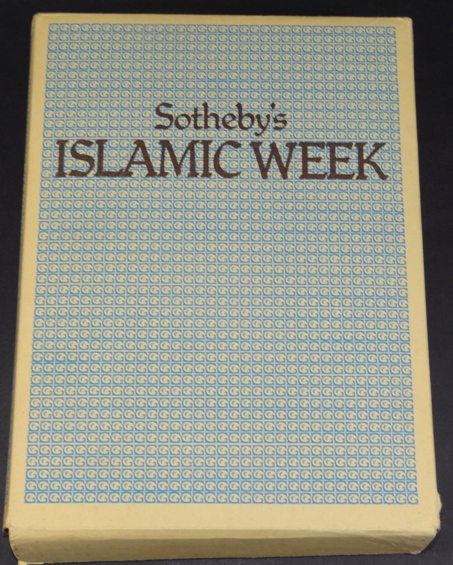 5x Sotheby's Auktionskataloge "Islamic weeks" 1976, illustriert, gut erhalten