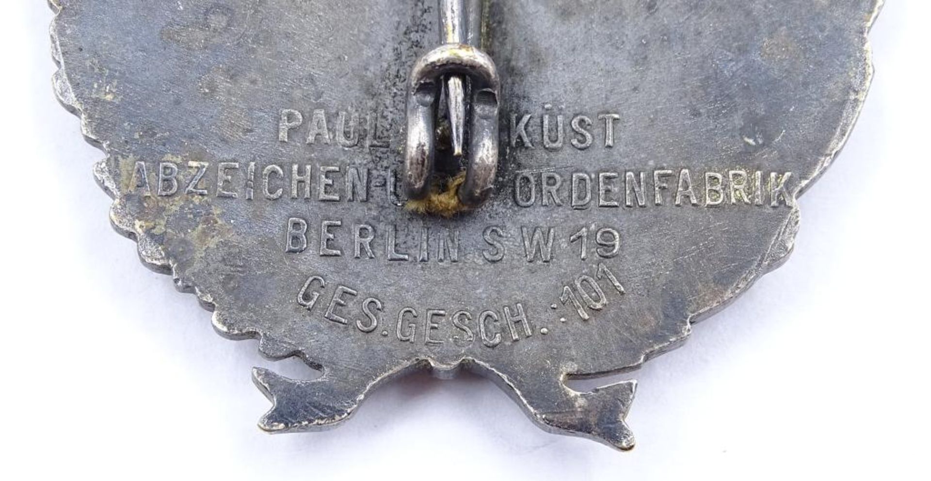 Schlageterschild ovale Form Kämpfer, Spartakus 1919/23 - Bild 3 aus 3